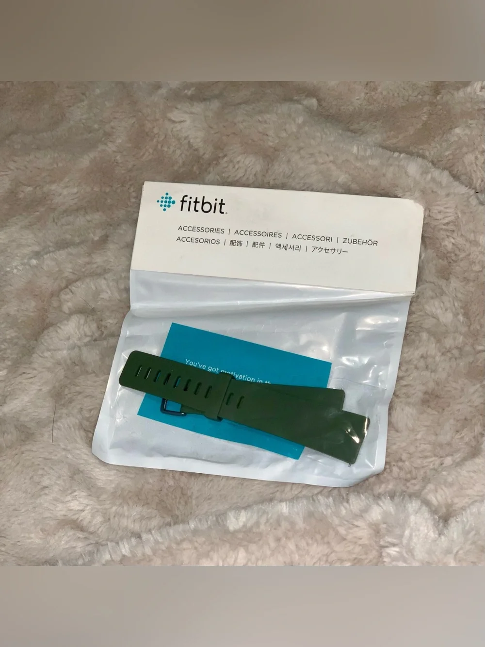 Fitbit versa 2 Replacement Watch Band in Olive Green NWT